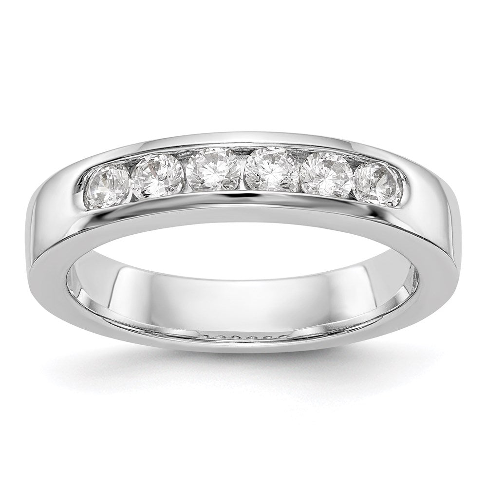 14k white gold 6 stone real diamond channel band rm3292b 047 wvs