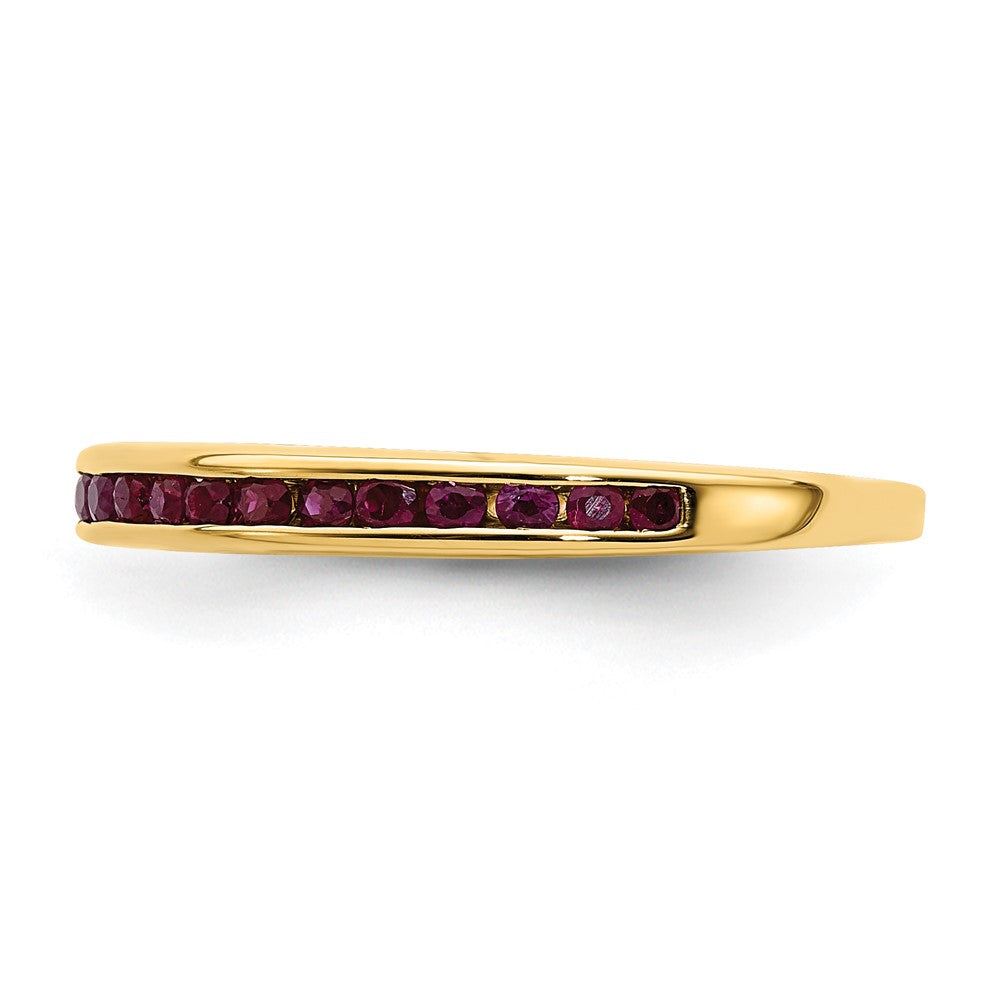 14k yellow gold ruby band rm3453b ru y