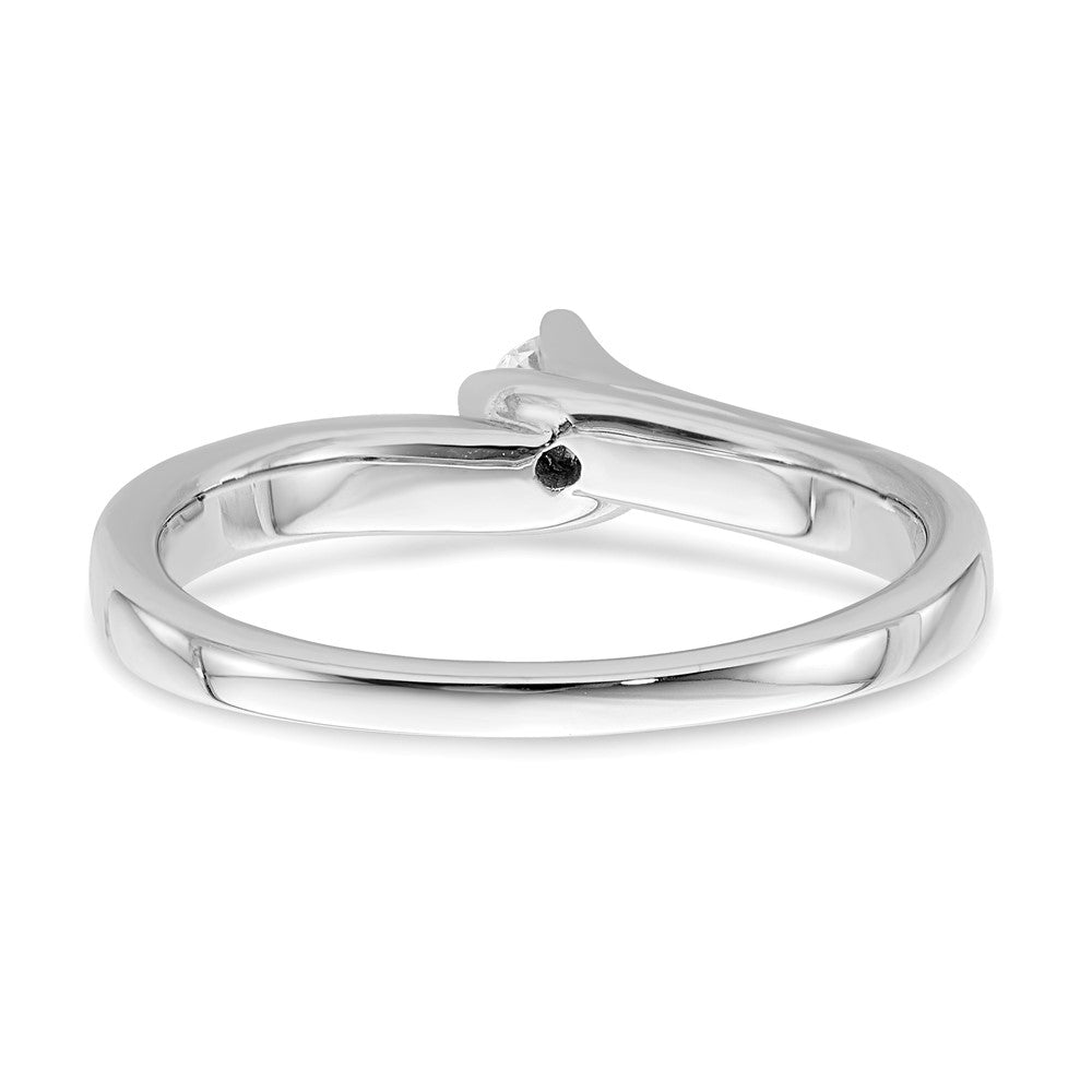 10k white gold real diamond engagement ring rm6378e 025 0waa