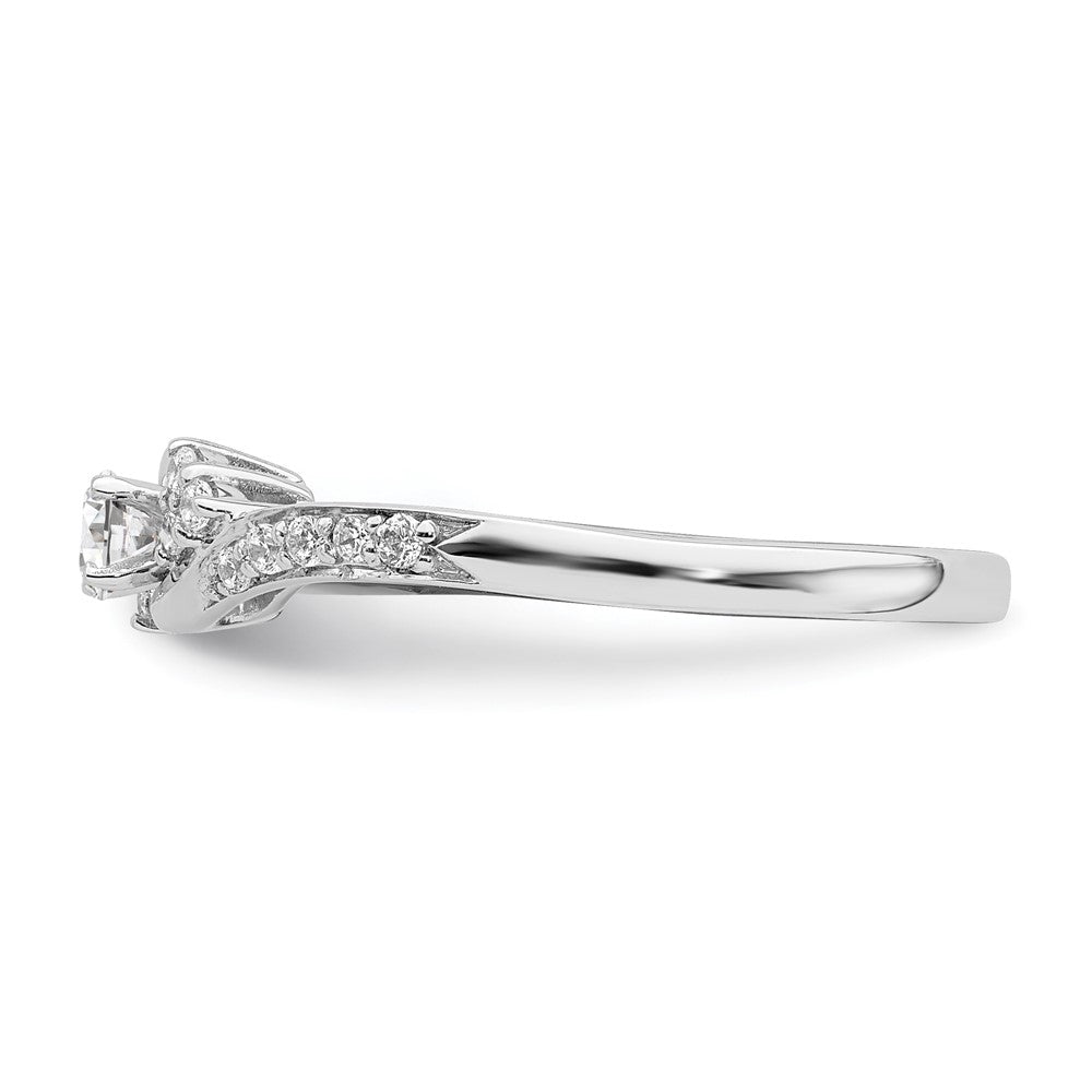 10k white gold real diamond engagement ring rm6379e 030 0waa