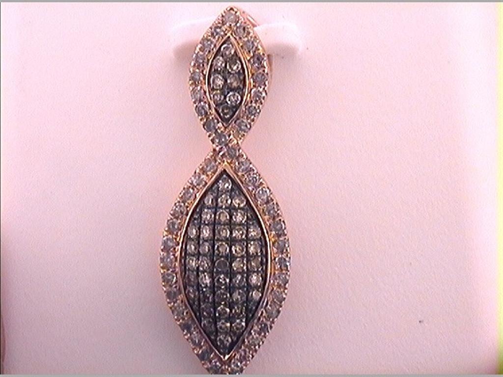 1/2CTW-Diamond NATURAL BROWN GIFT PENDANT
