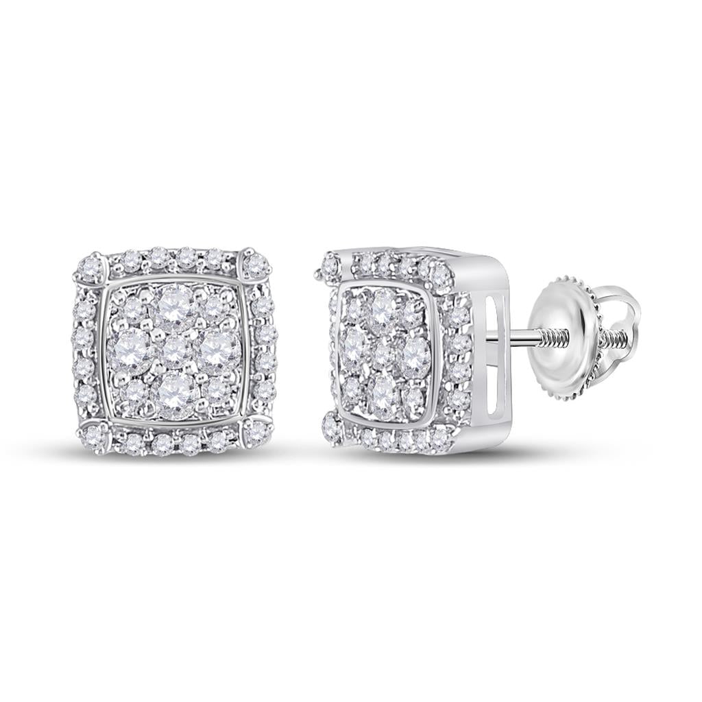 1/2CTW-Diamond FASHION EARRING