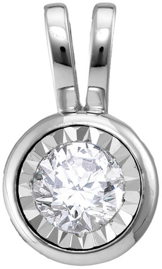 1/2CTW-Diamond FASHION PENDANT