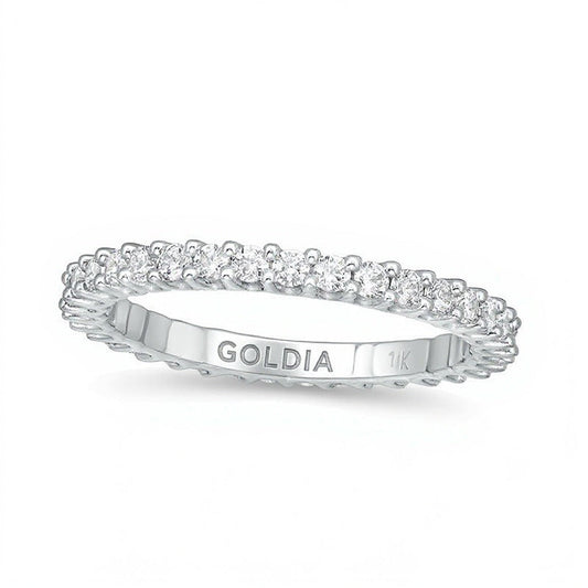 0.75 CT. TW Diamond Eternity Band in 10K White Gold