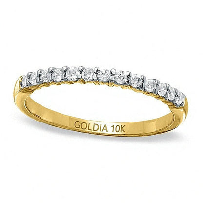 0.25 CT. TW Diamond Band in 10K Gold