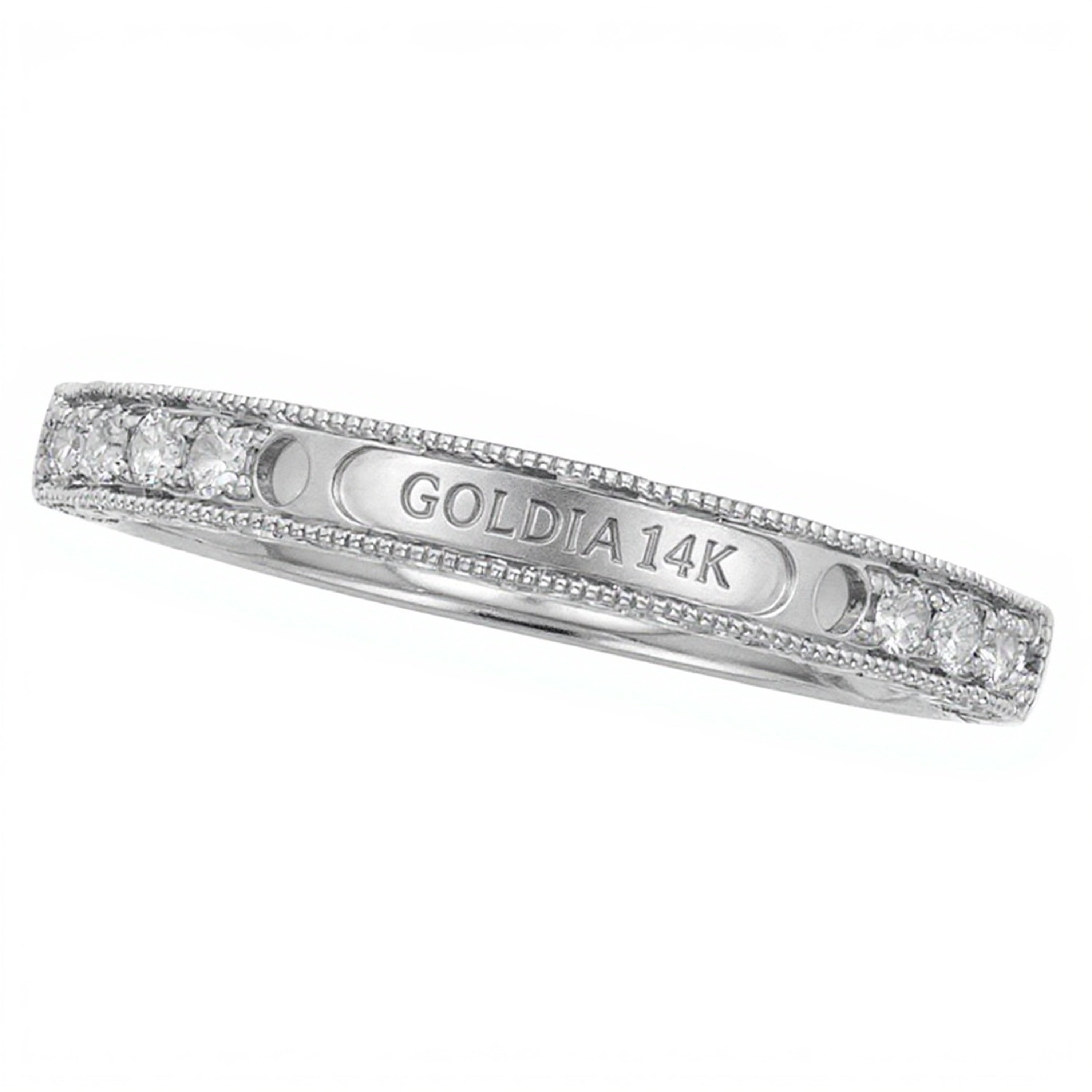 0.25 CT. TW Diamond Anniversary Band in 14K White Gold (I/I2)