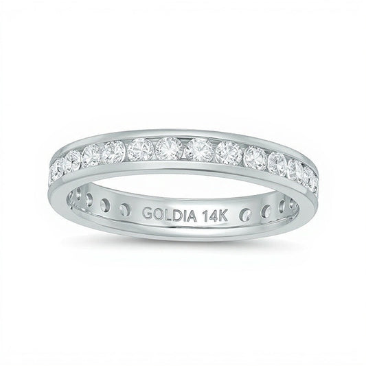 1.0 CT. TW Diamond Eternity Band in 14K White Gold (H/SI2)