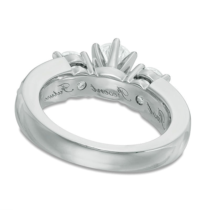 2.75 CT. TW Diamond Past Present FutureÂ® Bridal Set in 14K White Gold