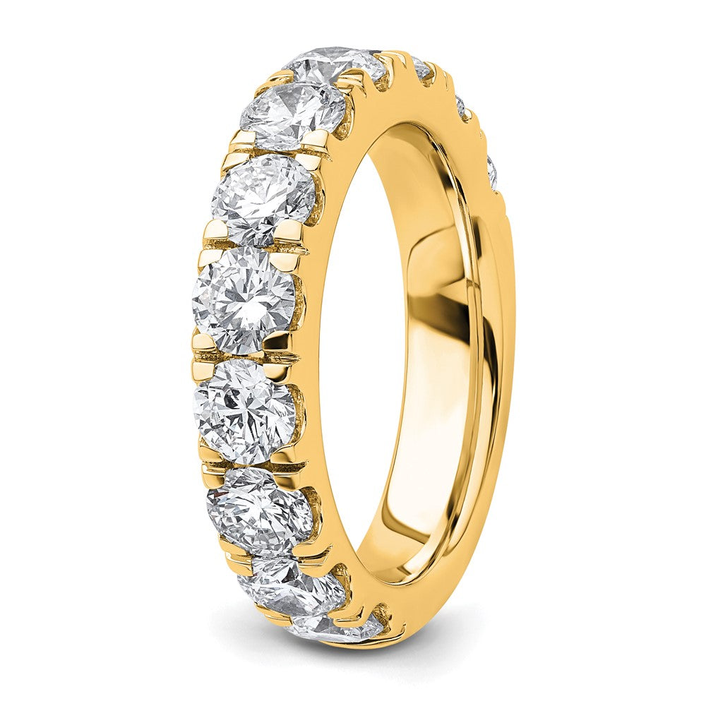 14K Yellow Gold 3 carat Lab Grown Diamond VS/SI+ G+ Complete Wedding Band Ring