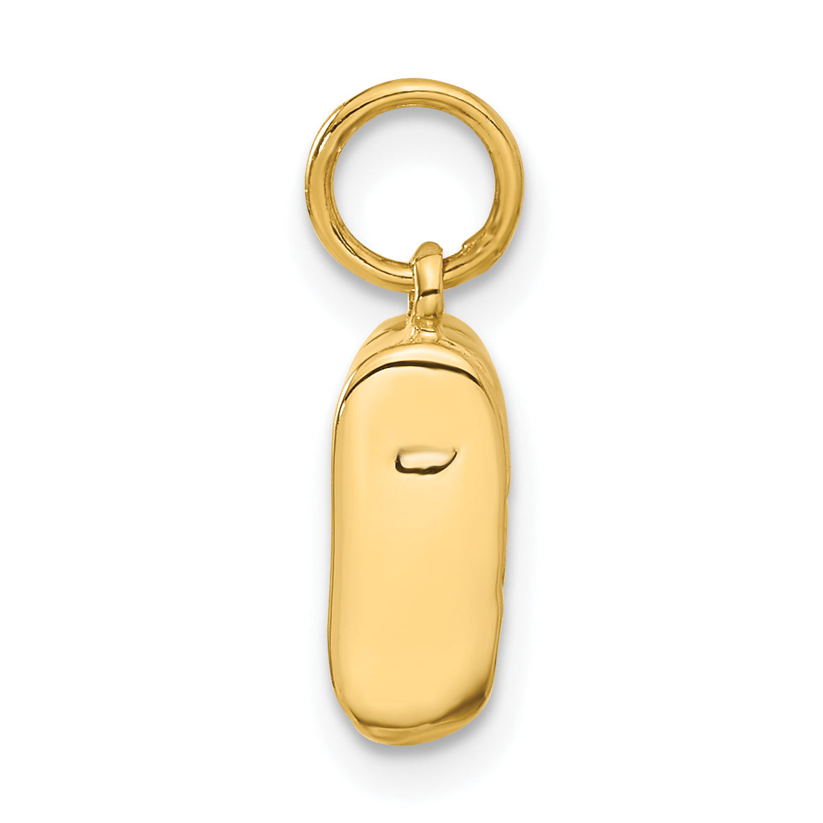 10K Yellow Gold Single Baby Shoe Charm
