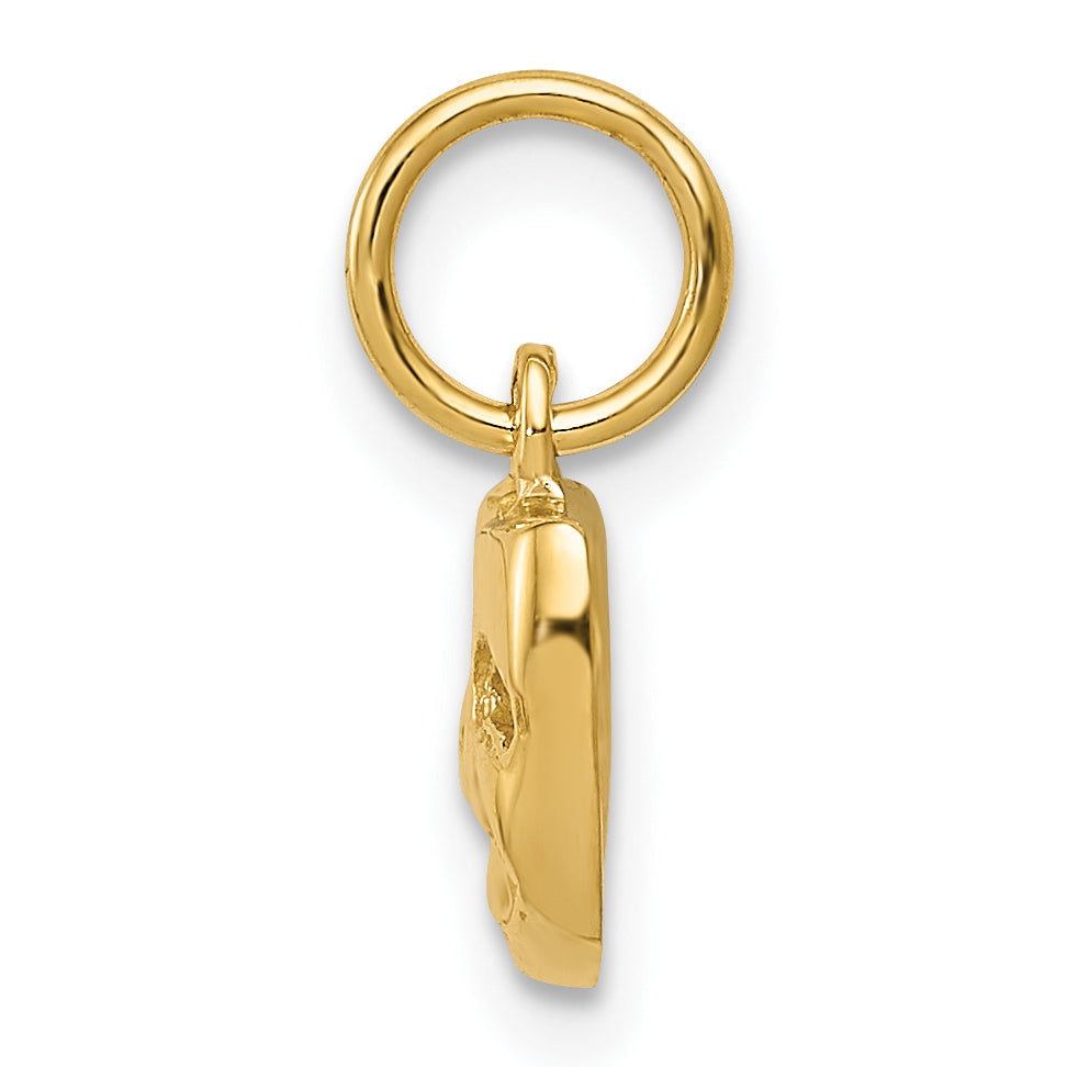 10K Yellow Gold Comedy/Tragedy Charm