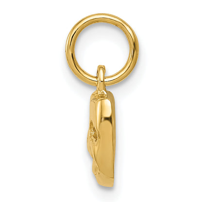 10K Yellow Gold Comedy/Tragedy Charm