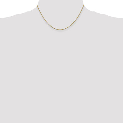 16 Inch 10K Yellow Gold .95mm Box Chain Necklace