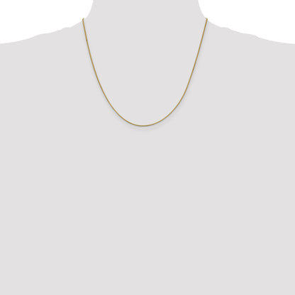 24 Inch 10K Yellow Gold .95mm Box Chain Necklace