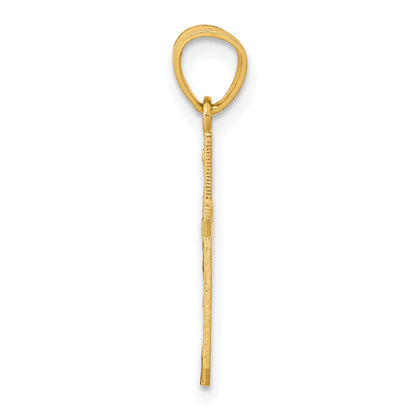 10k Yellow Gold Cross Pendant