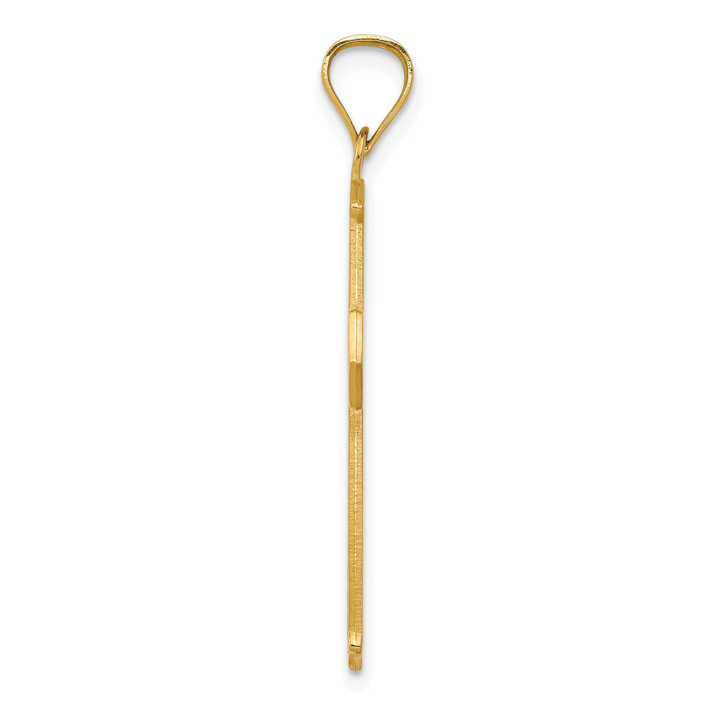 10k Yellow Gold Cross Pendant