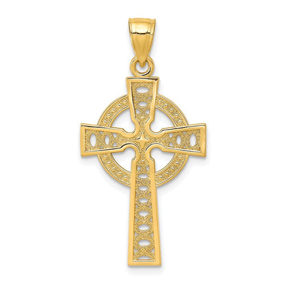 10k Yellow Gold Iona Cross Pendant