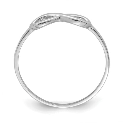 10K White Gold 10K Infinity Ring