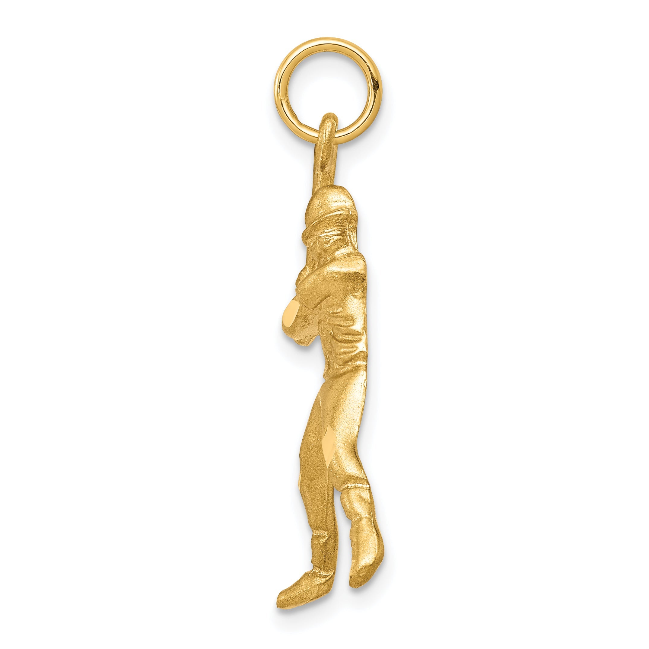 10K Yellow Gold 10K Baseball Charm