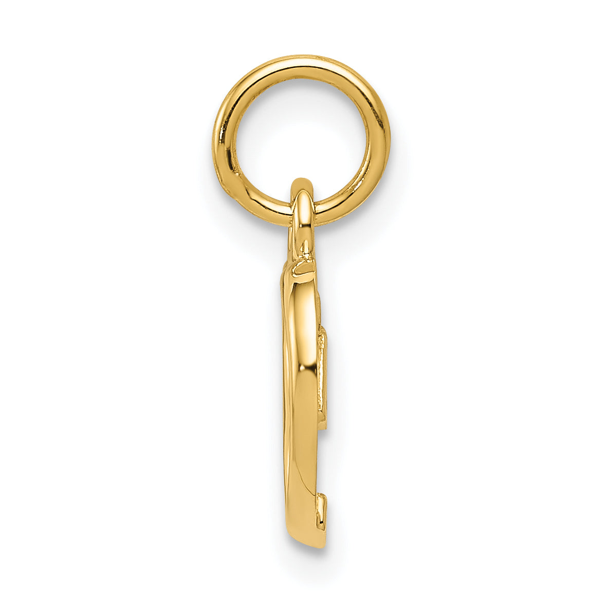 10K Yellow Gold 10K Polished Heart Pendant