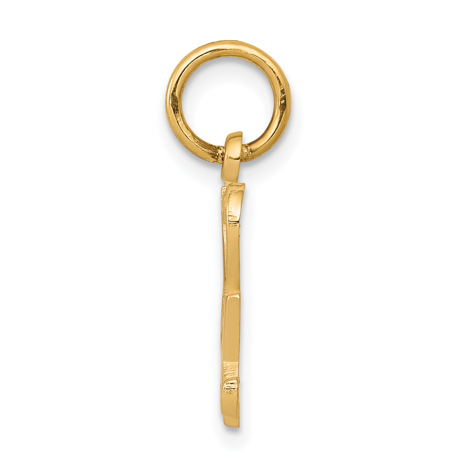 10k Yellow Gold Talking - I HEART SEX Charm