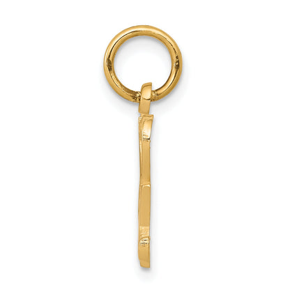 10k Yellow Gold Talking - I HEART SEX Charm