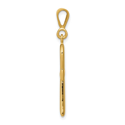 10K Yellow Gold Egyptian Ankh Cross Pendant
