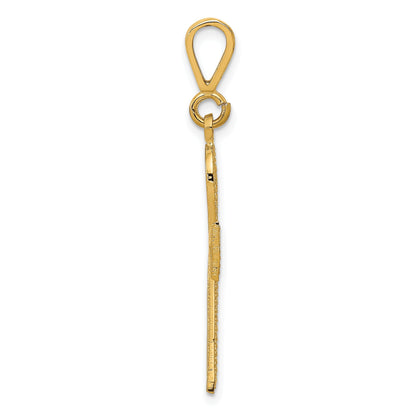 10k Yellow Gold Ankh Cross Charm