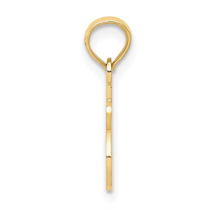 10K Yellow Gold #1 Sister Pendant
