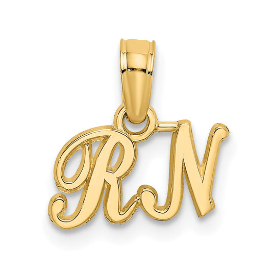 10K Yellow Gold 10K Rn Pendant