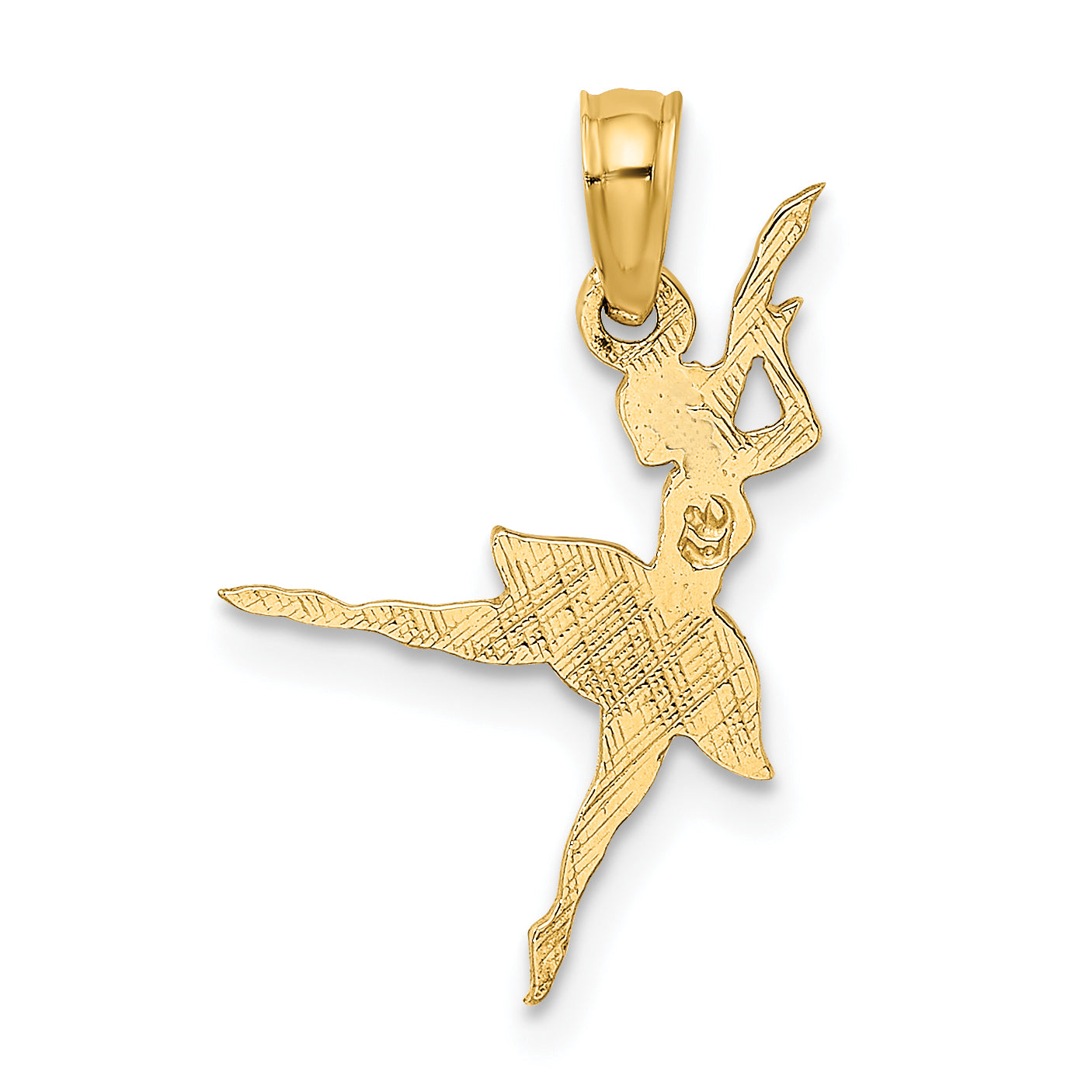 10K Yellow Gold 10K Ballerina Pendant