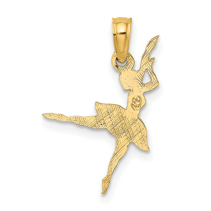 10K Yellow Gold 10K Ballerina Pendant