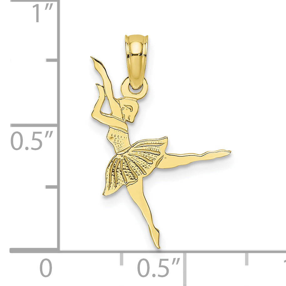 10K Yellow Gold 10K Ballerina Pendant