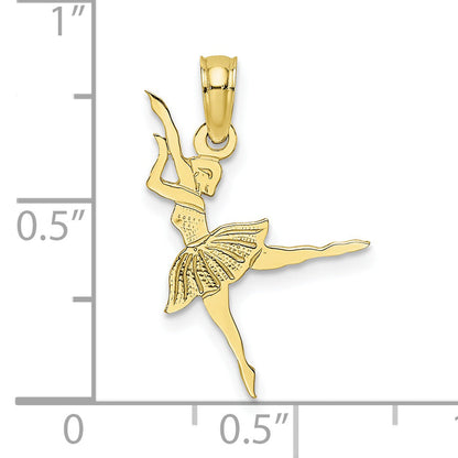 10K Yellow Gold 10K Ballerina Pendant