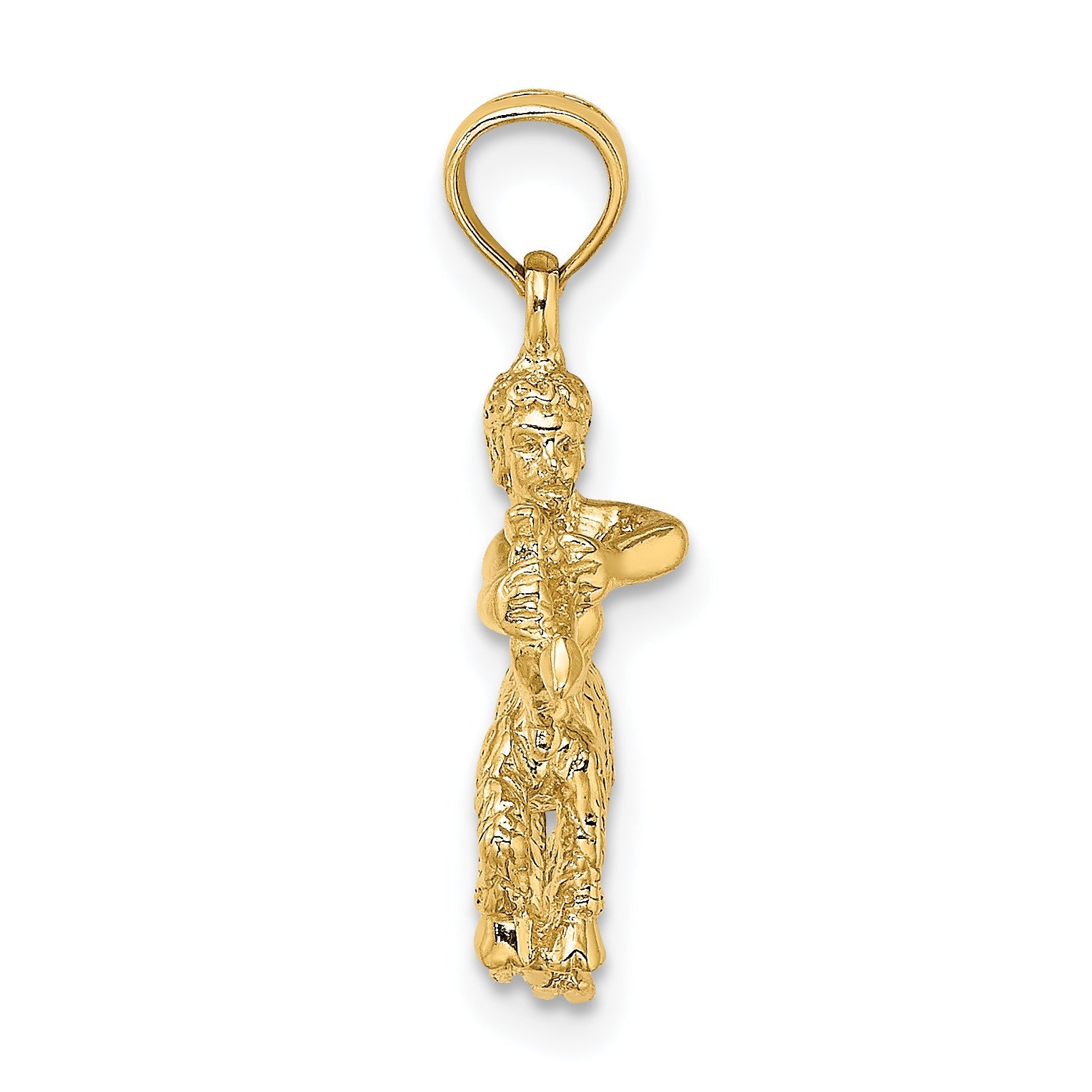 10K Yellow Gold 10K 3-D Sagittarius Zodiac Pendant