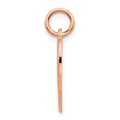 10K Rose Gold 10K Sweet 16 Charm