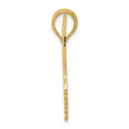 10K Yellow Gold Eagle Pendant