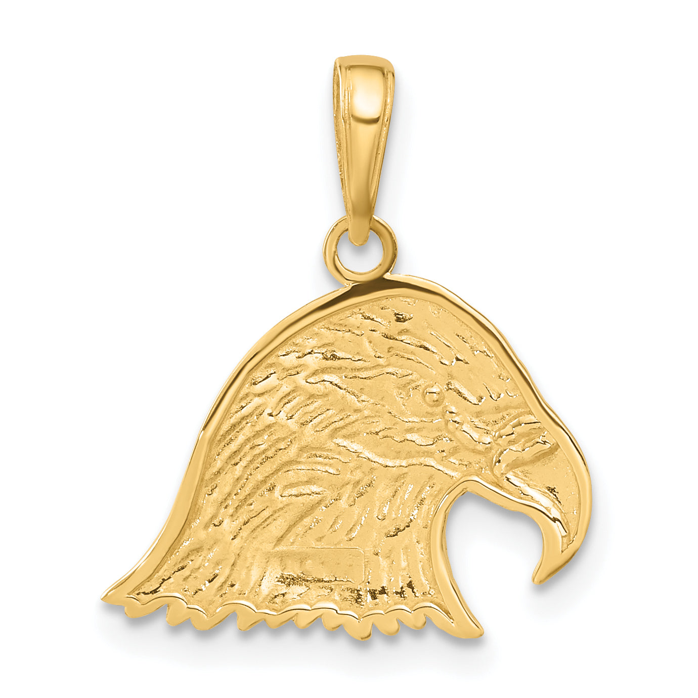 10K Yellow Gold 10K Eagle Head Pendant