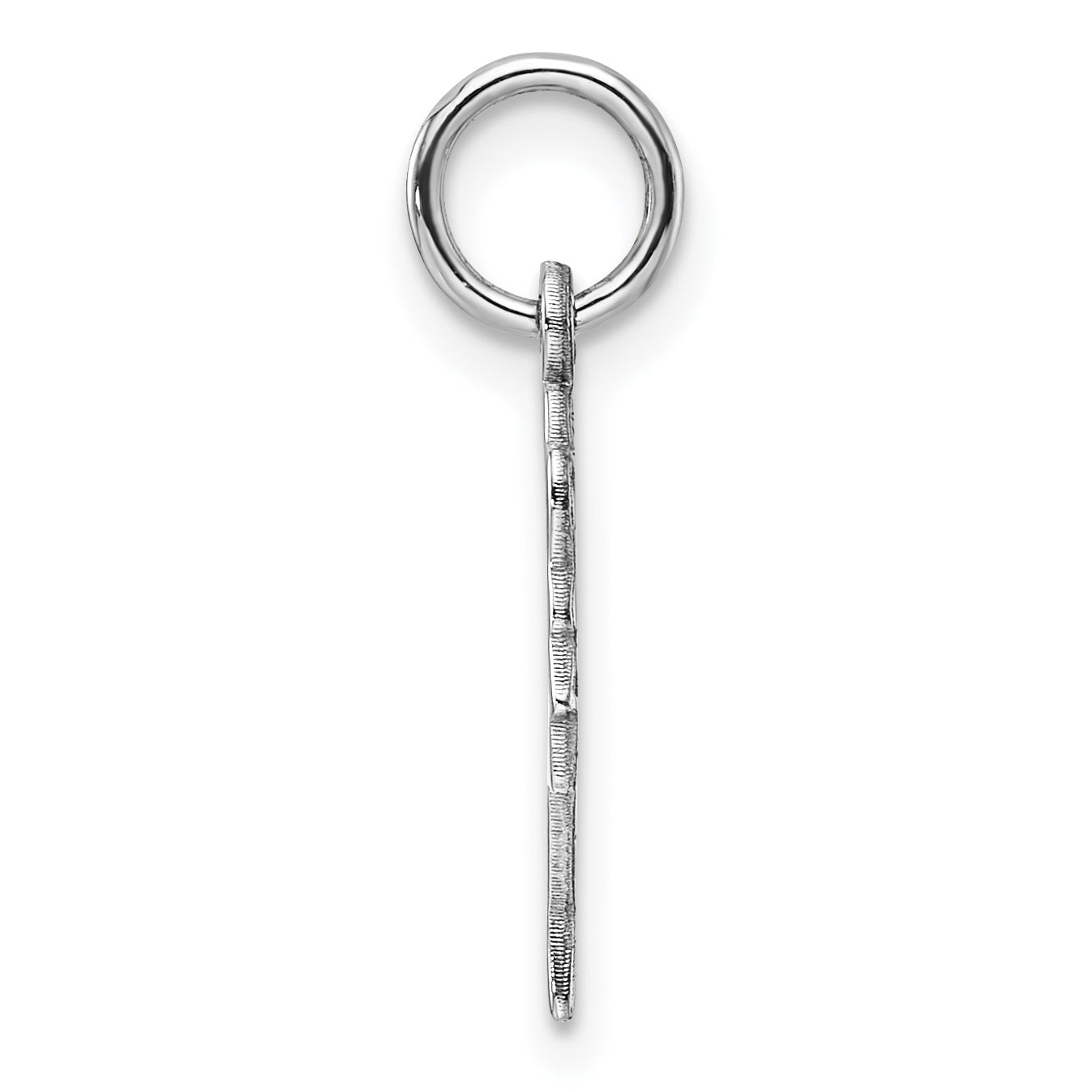 10K White Gold Solid Bust Of Nefertiti Charm