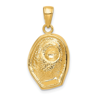 10K Yellow Gold 10K Baseball Glove And Ball Pendant