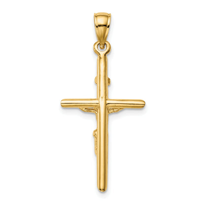 10K Yellow Gold 10K Inri Crucifix Pendant