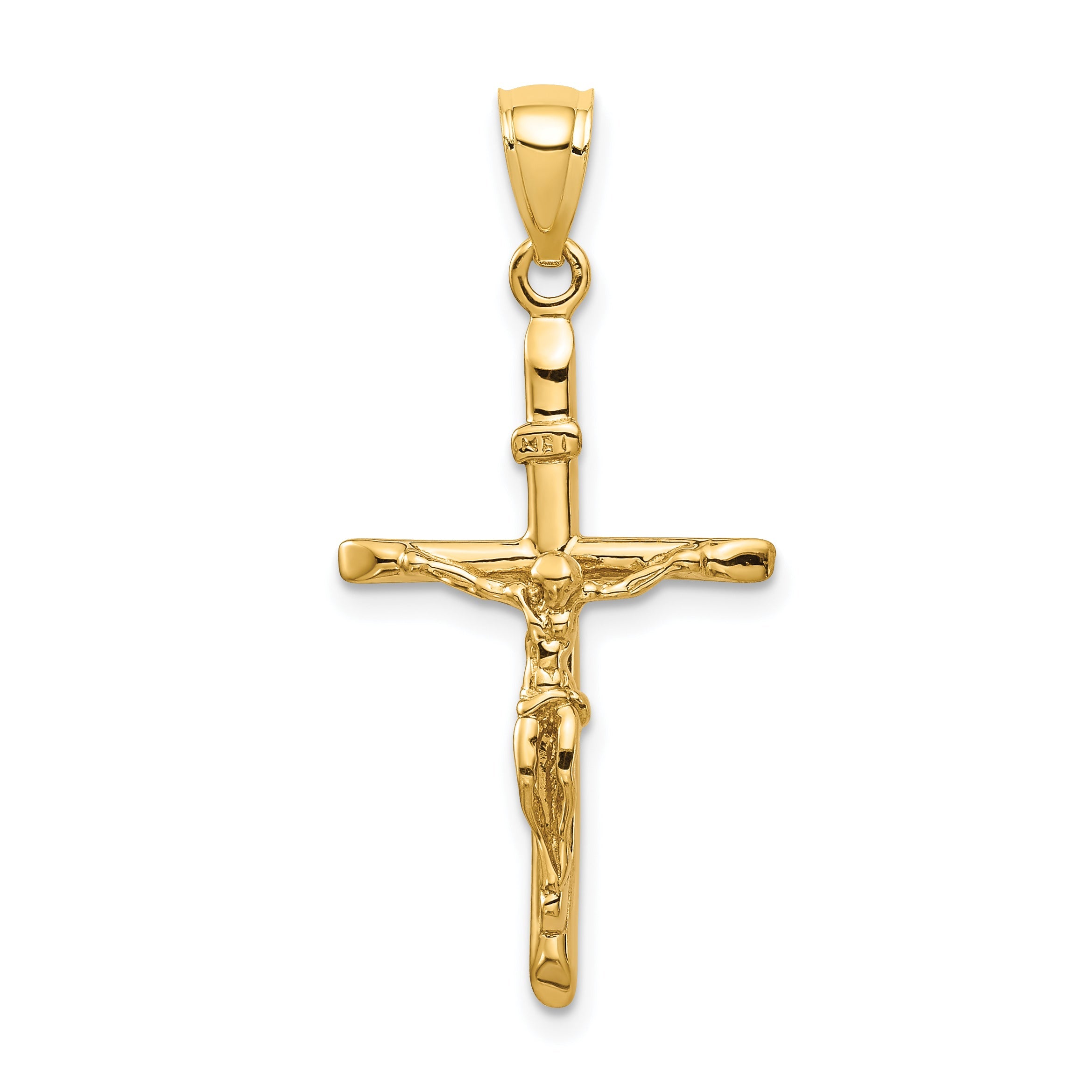10K Yellow Gold 10K Inri Crucifix Pendant