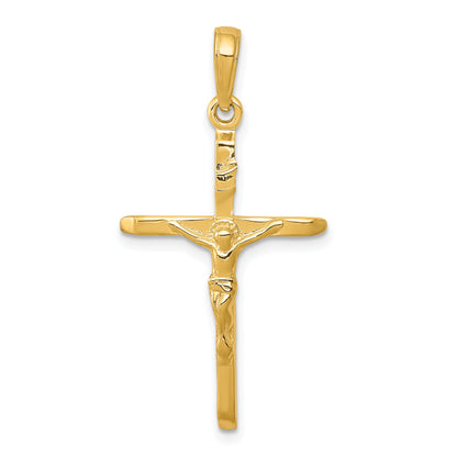 10K Yellow Gold Crucifix Pendant