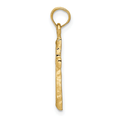 10K Yellow Gold 10K Cross Pendant
