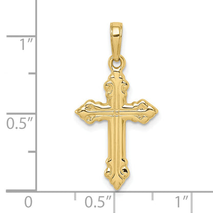 10K Yellow Gold 10K Cross Pendant