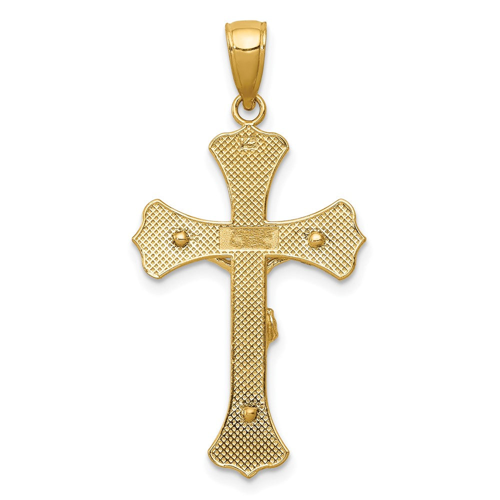 10K Yellow Gold 10K Crucifix Pendant