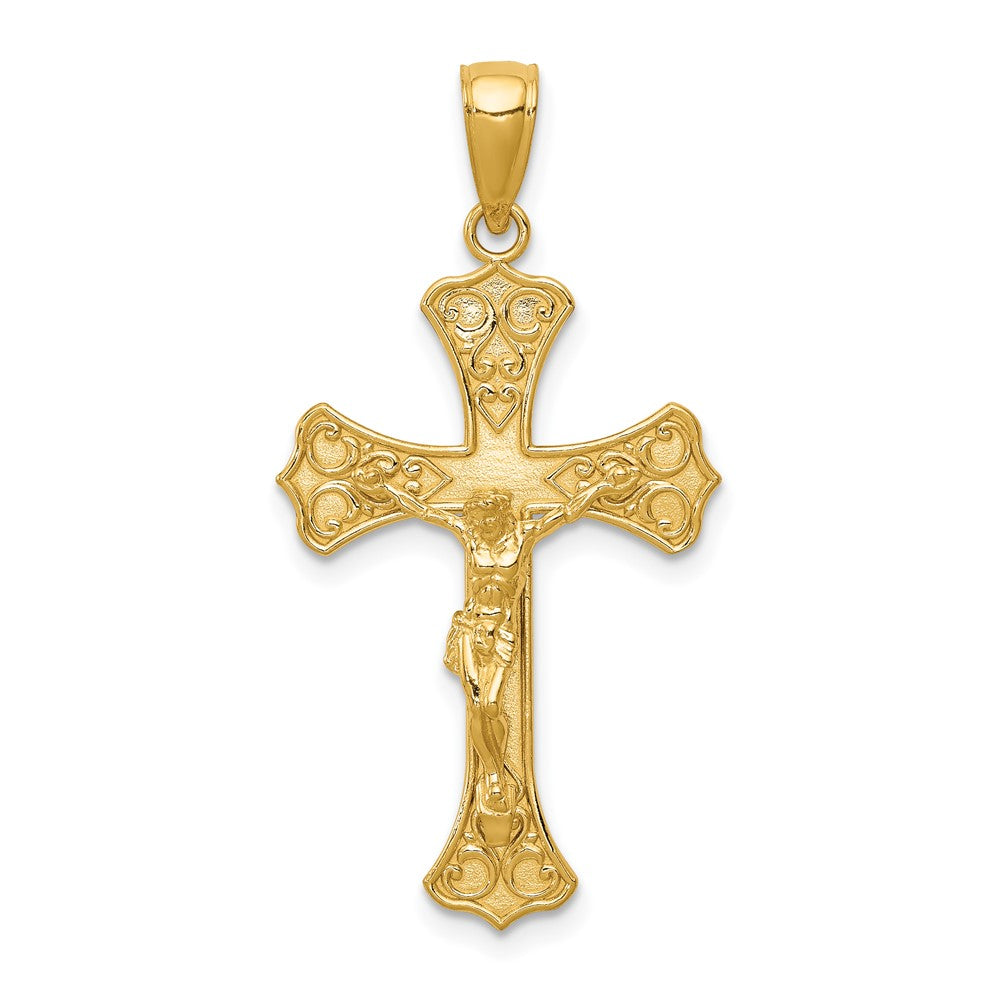 10K Yellow Gold 10K Crucifix Pendant