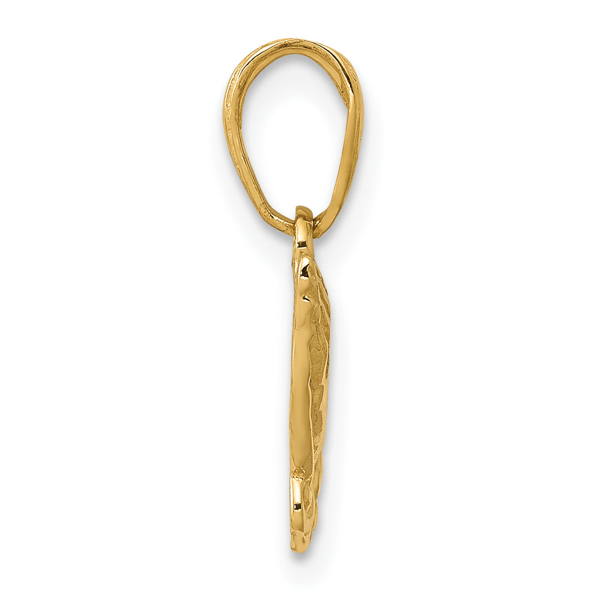 10K Yellow Gold 10K Praying Hands Pendant