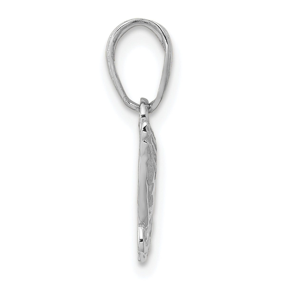 10K White Gold 10K Praying Hands Pendant