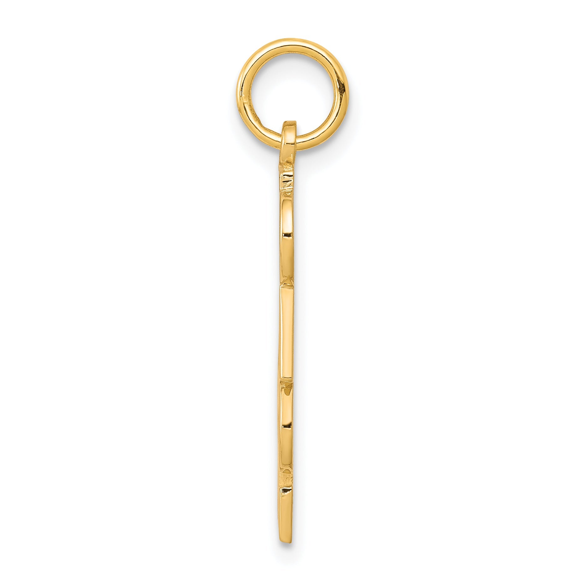10k Yellow Gold #1 DAD Charm